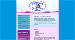 Desktop Screenshot of dandylandpetcarecenter.com